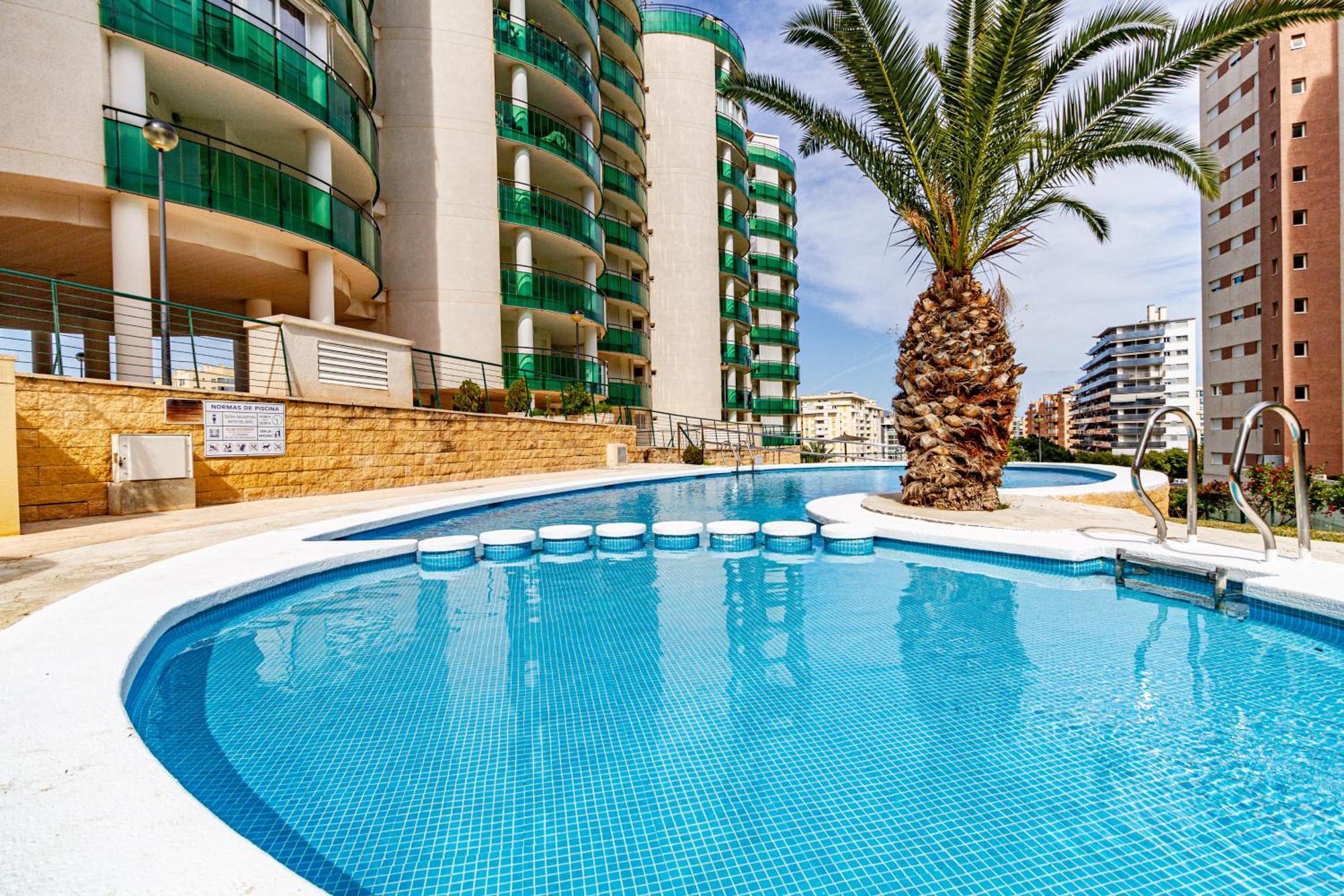 Apartment Vilapark With Pool, Free Parking, Terrace, Beach Benidorm Esterno foto
