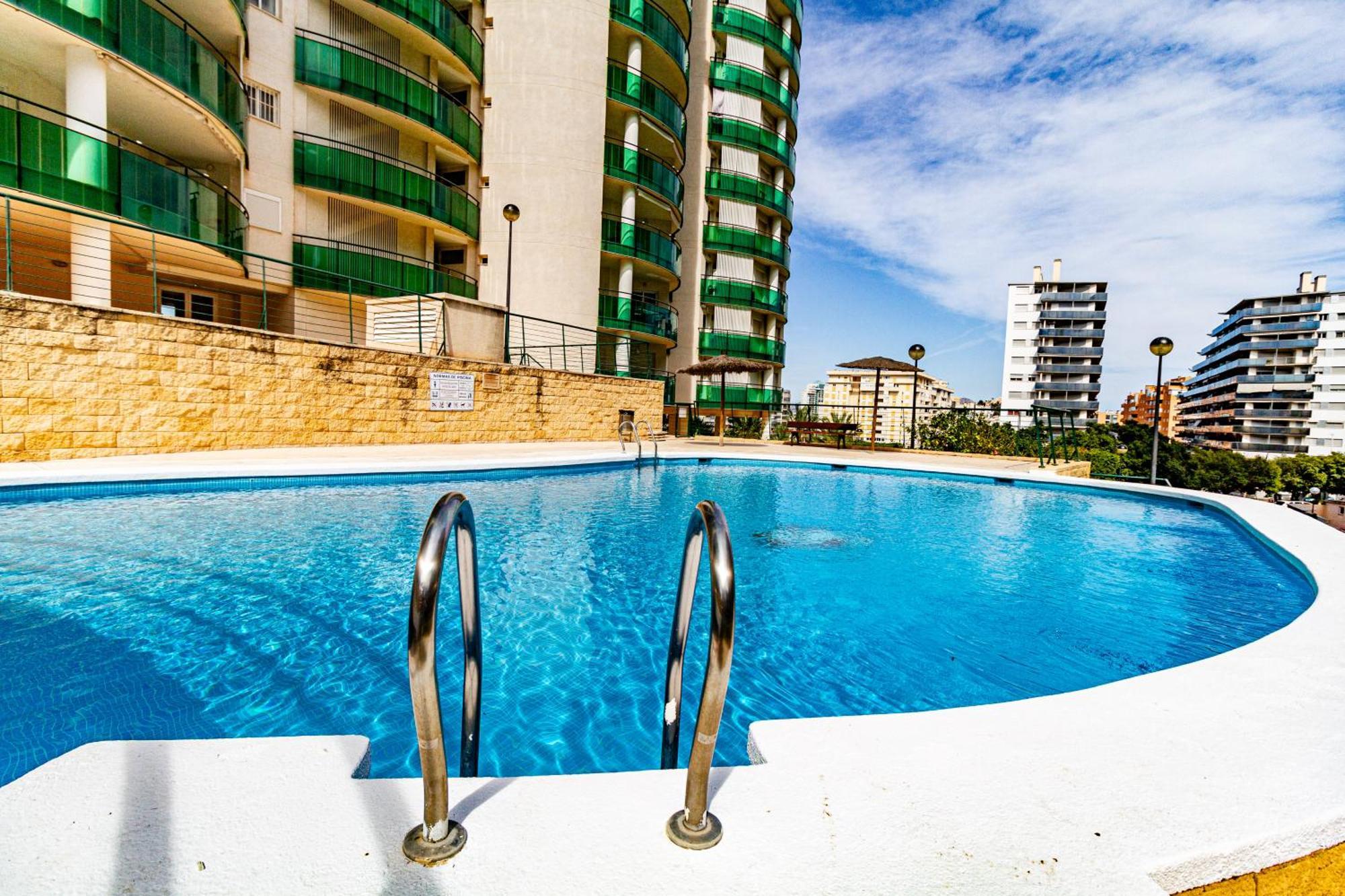 Apartment Vilapark With Pool, Free Parking, Terrace, Beach Benidorm Esterno foto